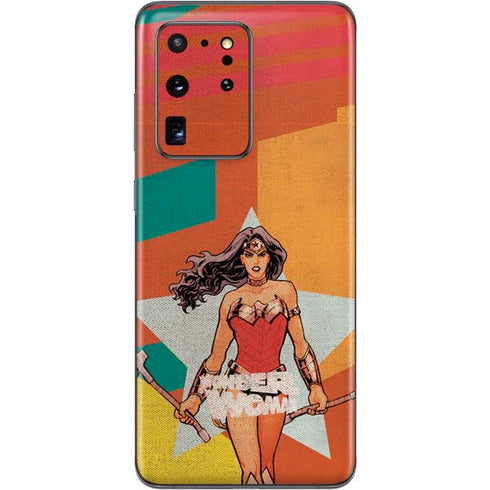 DC Comics Wonder Woman New 52 Comic Cover #23 Art By Cliff Chiang Galaxy S20 Ultra 5G Skin